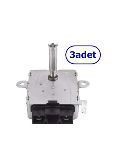 Piliç Çevirme Kuluçka Motoru 6watt 30 Saniyede 1 Tur 3 Adet