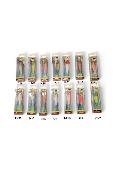 Kardez Squid Jig Glow 10cm 10,15gr Kalamar Zokası