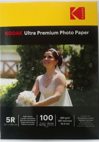 Kodak Ultra Premium Glossy Parlak 13X18 260 G/M² Fotoğraf Kağıdı