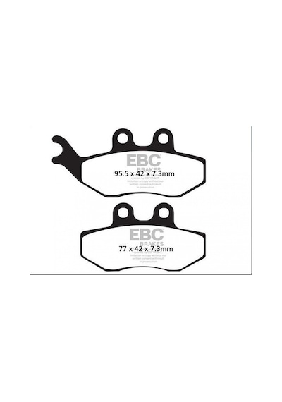 Ebc Fren Balatası Carbon Sfac194 2007-2012 Peugeot Satelis 250 Ö