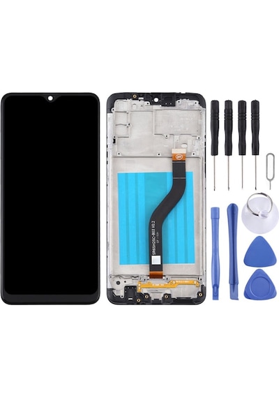 Samsung Uyumlu Galaxy Sm-a207 A20s Ekran Lcd Full Çıtalı