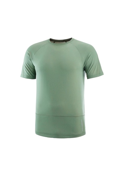 Salomon Salomon Cross Run Erkek Yeşil Koşu Tişört 18008 Yeşil
