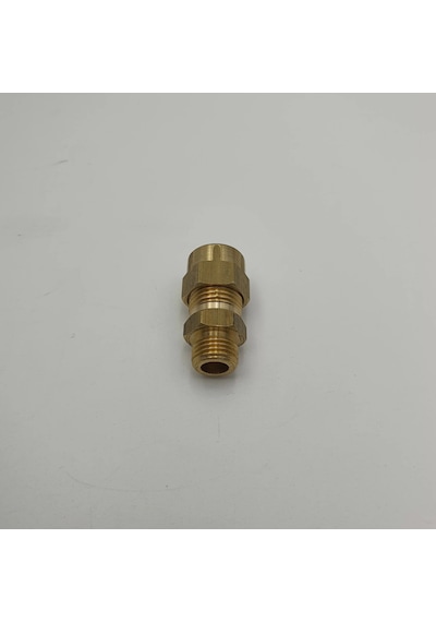 Sarı Pirinç Yüksüklü Rekor 1/4 - 10mm
