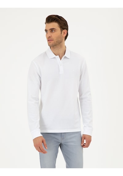 Pierre Cardin Erkek Beyaz Sweatshirt 50294438-vr013 Beyaz