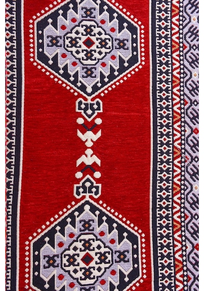 Şark Köşesi Takımı Kırmızı Yahyalı Modeli 18 Parça 20 Cm Minder Kalınlığı Kırmızı