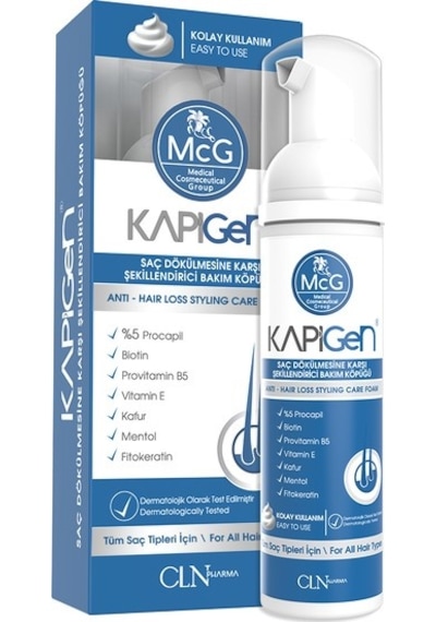 Mcg Kapigen Saç Dökülmesine Karşı %5 Procapil İçerikli Köpük 75 ML
