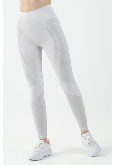 Maraton Active Slimfit Kadın Fitness Ekru Tayt 812081-ekru