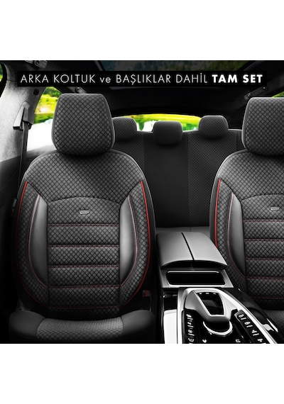 Otom Sport Plus Ekstra Destekli Özel Dokulu Oto Koltuk Kılıfı 550021759