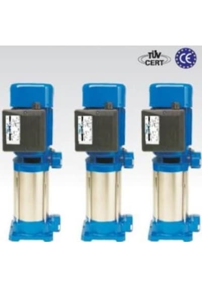 Santrifüj Pompa-Dik 7 Kademe-3Hp-380V-Bakırsargı%%,Endüstriyel-9Kdt7 300-Dik 75Mt-9 M3/S