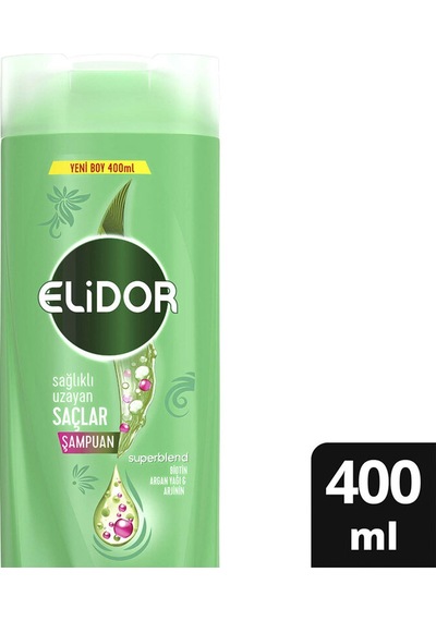 3 Adet Elidor Sağlıklı Uzayan Şampuan 400 Ml