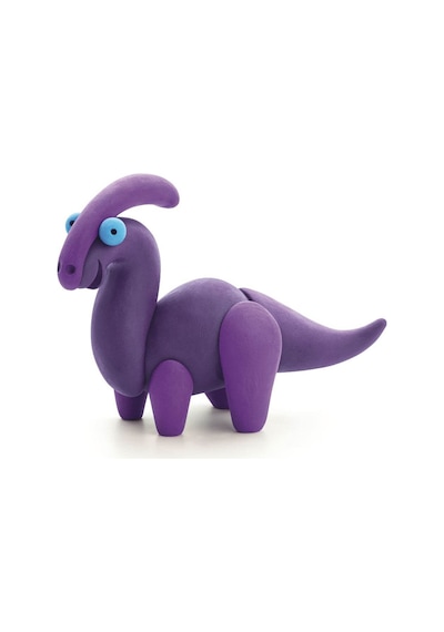 Hey Clay Hava İle Kuruyan Kil 6'lı Kutu - Mega Dinozorlar Ankylosaurus, Parasaurolophus, Therizinosaurus