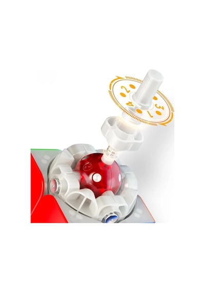 Qiyi M Pro 2x2 Manyetik Speed Cube Ball Core Çift Ayarlı Stickerless Zeka Küpü 5,1 Cm