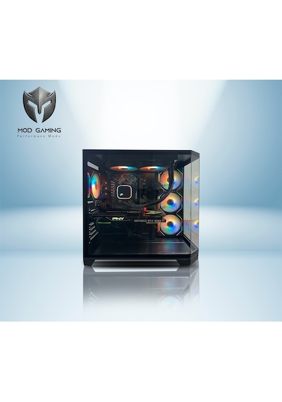 Mod Gaming Vortex MG-V33B R5-7500X3D 64 GB 1 TB SSD 16 GB RTX5060Ti Free Dos Masaüstü Oyuncu Bilgisayarı