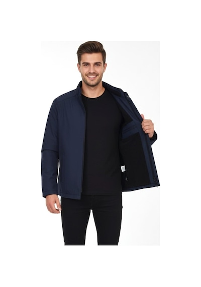 Bigazzi Erkek Hakim Yaka İçi Polarlı Spor Mont 99546 Bgl-st04879 Lacivert