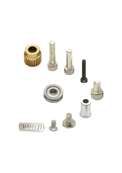 Koodmax 3d Yazıcı Alüminyum Blok 1.75 Mm Ekstrüder Braketi Mk8 Montaj Bloğu Sol El