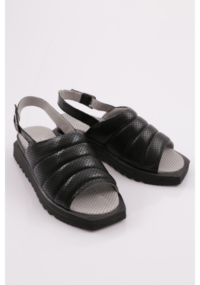 Dgn 30003-23y Kadin Piyeli Sandalet 30003-2108-R1534 Siyah