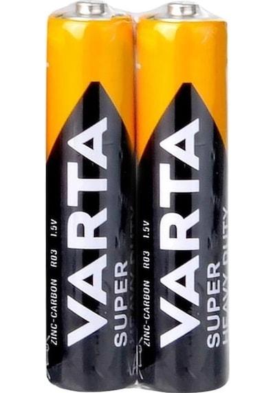 Varta Superlife Çinko-karbon Aaa İnce Kalem Pil 2'li