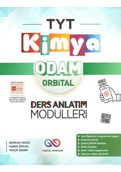 Orbital Yayınları 2025 Tyt Kimya Orbital Ders Anlatım Modülleri