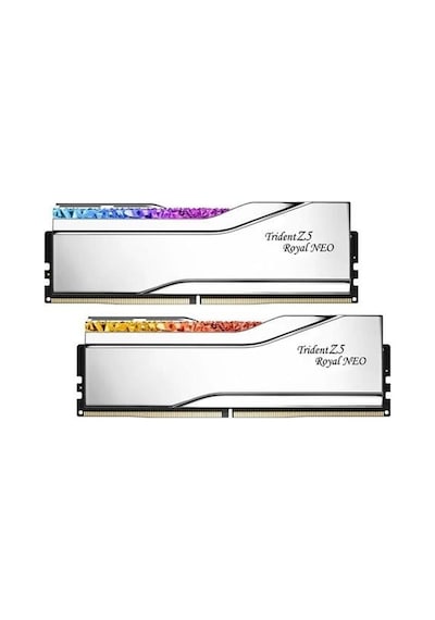 Gskıll 64gb 2x 32gb Ddr5 6000mhz Cl32 Rgb Dual Kıt Pc Ram Trıdent Z5 Royal Neo F5-6000j2636h32gx2-tr5ns