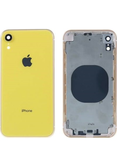 Kadrioğlu Apple Uyumlu iPhone XR Kasa Kapak Sarı