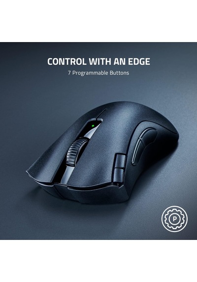 Razer Deathadder V2 X Hyperspeed - Kablosuz Oyun Için Ergonomik M