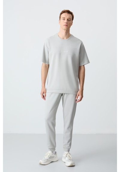 Tommy Life Taş Pamuklu Kalın Yumuşak Dokulu Oversize Fit Basic Erkek Eşofman Takım - 85261 Taş Rengi Taş Tommy Life Taş Pamuklu Kalın Yumuşak Dokulu Oversize Fit Basic Erkek Eşofman Takım - 85261 Taş Rengi Taş