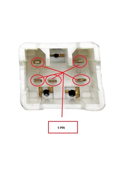 Hyundaı Accent Cam Açma Düğmesi Ön Sağ 5 Pin 2000-2001-2002