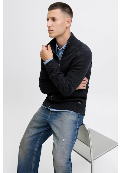 Jack & Jones Erkek Hırka 12278920 Lacivert Lacivert