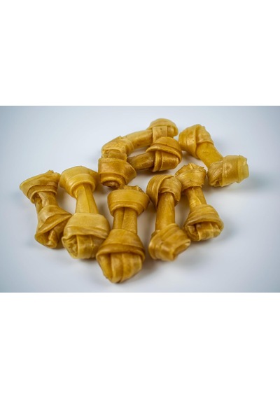 Tr Düğüm Kemik Naturel Köpekler İçin Çiğneme Kemiği 7cm 8''li Paket