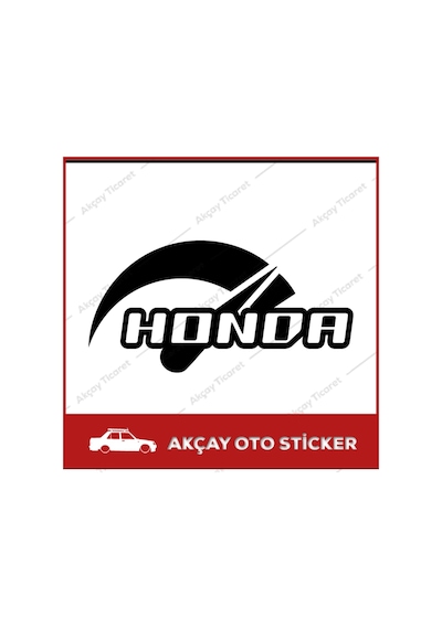 Honda Ibre Sticker Honda Sticker Oto Sticker Araç Sticker