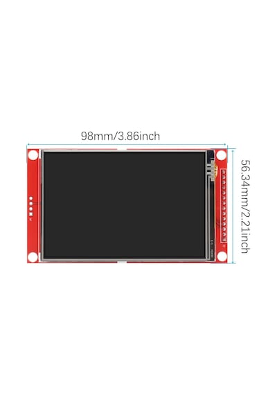 3.5 İnç Tft Lcd Dokunmatik Ekran Modülü - Ilı9488 Sürücülü 320x480 Spı Display Arduino Uyumlu