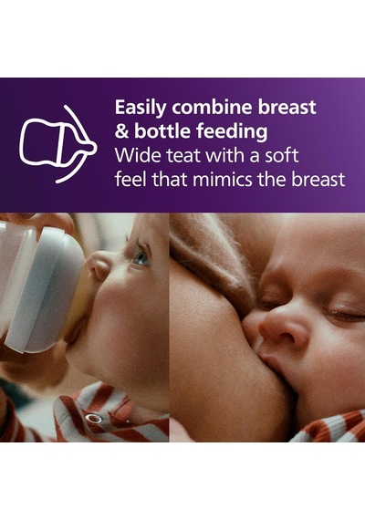 Philips Avent Natural Response 2'li Biberon Emziği, 1 Numara, 0 Ay