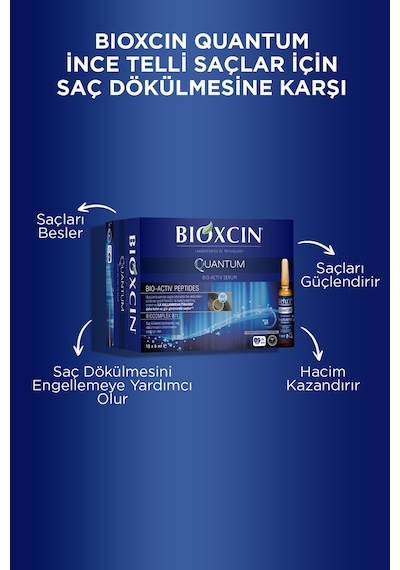 Bioxcin Quantum Saç Bakım Serumu 6 Ml X 15 2 Adet