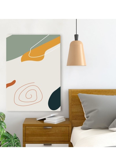 Bk Gift Yatak Odası Konseptli Kanvas Tablo 70x100cm-43