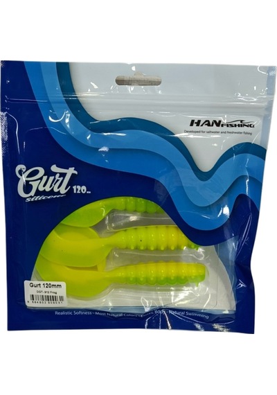 Hanfish Gurt 120 Mm Dgt-912 Frog Silikon Yem Bir Paket İçinde 3 Adet