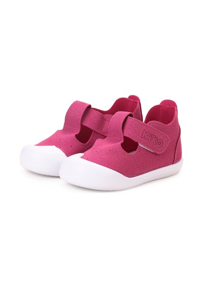 Kiko Kids Elroy Cırtlı Kız Bebek Günlük Ayakkabı Fuşya