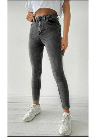 Lavajeans Layla Füme Yüksel Bel Dar Paça Skinny Likralı Kot Pantalon Füme1111 Füme