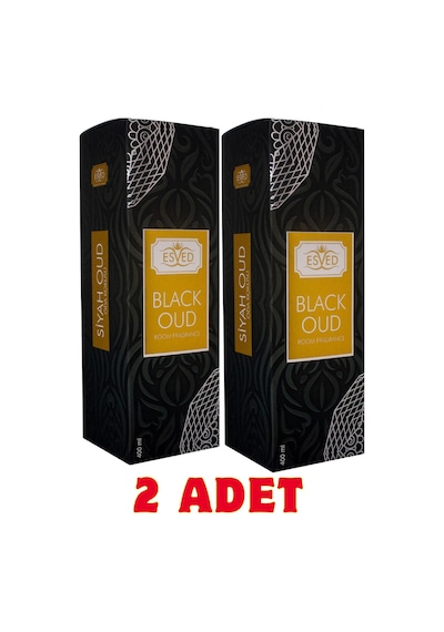 Siyah Oud & Black Oud Oda Ve Kumaş Spreyi Seccade Spreyi Oda Kokusu Koku 400 Ml. 2 Adet