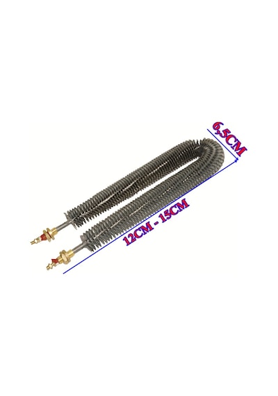 U Tipi Rekorlu Serpantinli Rezistans - Kuluçka Ve Fan - Kulucka 15 CM