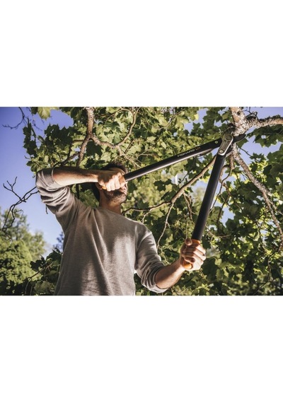 Fiskars Powergear L77 Kalın Dal Budama Makası Anvil Ağız 74 Cm