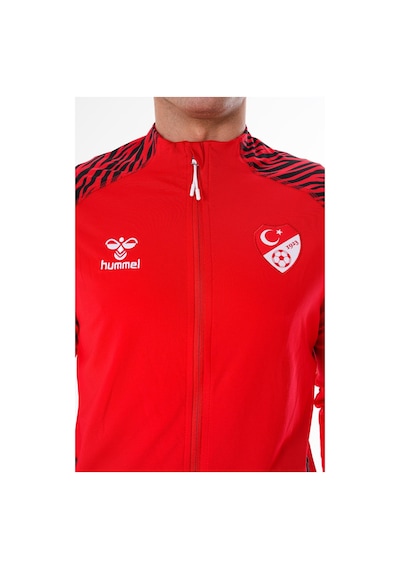 Hummel Tff Hakem Ders Ve Kamp Eşofman Üstü Kırmızı Kırmızı