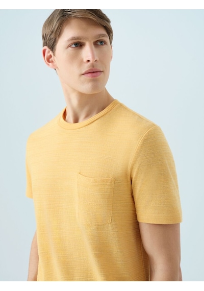 LOFT Regular Fit Erkek Tshirt K.kol Lf2035142 Q1.v1 Safran