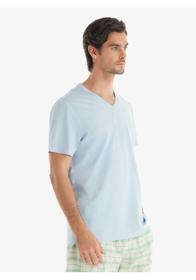 Blackspade Erkek T-shirt 40717 - Mavi Mavi