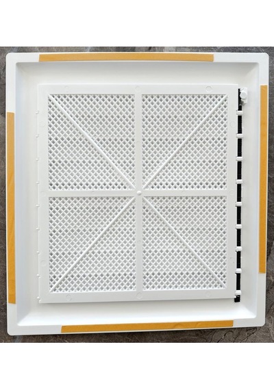 Ubm 45x48 Banyo Wc Havalandırma Menfezi Yapışkanlı Cam Menfez Hediyeli