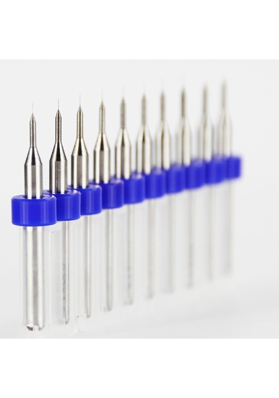 Schulzz 10 Parça 0.10 Mm Matkap Ucu Karbür Delme Mikro