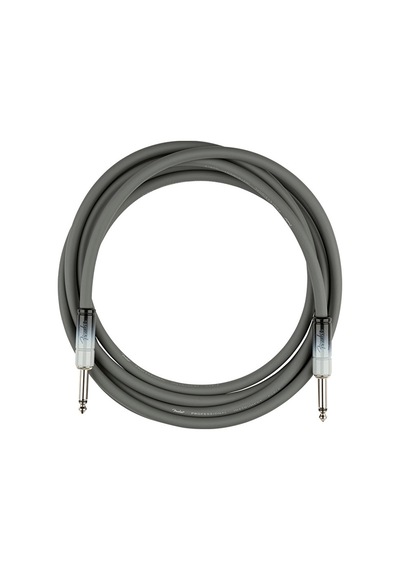 Fender 0990810248 Ombré Serisi Enstrüman Kablosu 3m - Silver Smoke Gümüş Duman Rengi Şık Görünüm Sahne Performansı İçin Güvenilir Yapı