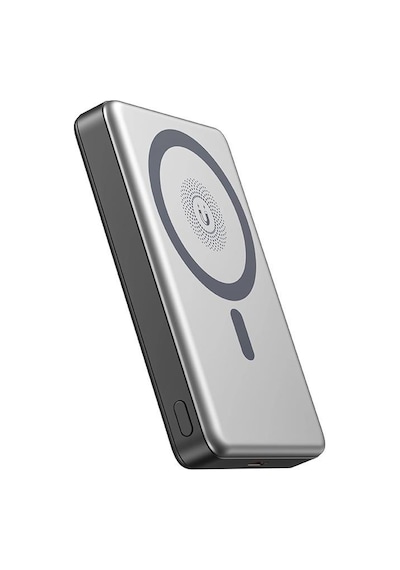 Xo Pr296 10000 Mah 22 5w Magsafe Uyumlu Manyetik Hızlı Şarj Metal Powerbank Gri