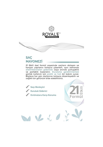 Royale Professional Saç Mayonezi 250 ML + Horsetail Collagen Şampuan 500 ML
