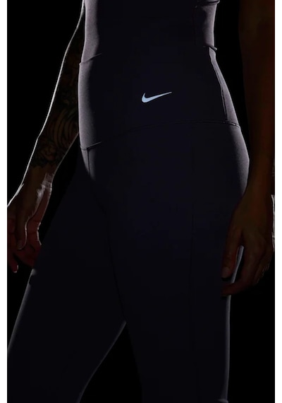 Nike Zenvy Dri-fit Womens Training Pants.soft Kumaş Geniş Paça Kadın Antreman Eşofman Altı Mor