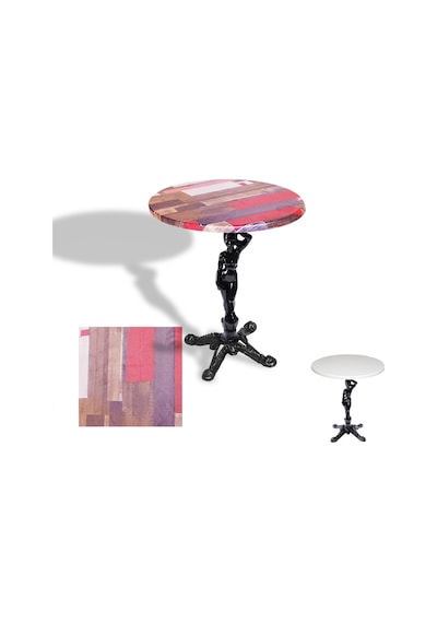 Çipa 1003 Döküm Ayak Yuvarlak Masa Çap 60cm - Werzalit, Wermodin Ve Allzalit Tabla - Redwood Çok Renkli Çipa 1003 Döküm Ayak Yuvarlak Masa Çap 60cm - Werzalit, Wermodin Ve Allzalit Tabla - Redwood Çok Renkli